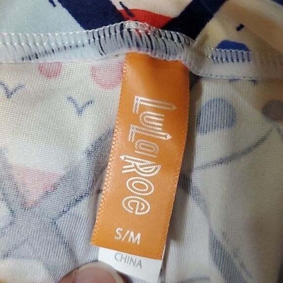 LULAROE Kids Christmas/Holiday Leggings - S/M - Picture 4 of 6